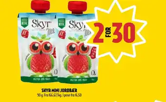 Coop Prix SKYR MINI JORDBÆR tilbud