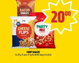 Coop Prix COOP SNACKS tilbud