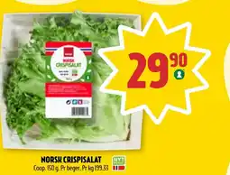 Coop Prix NORSK CRISPISALAT tilbud