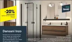 Bademiljø Inzo Urban baderomsmøbel tilbud