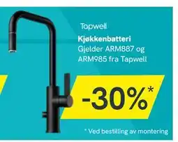 Bademiljø Kjøkkenbatteri tilbud