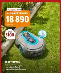 Byggmakker ROBOTKLIPPER tilbud