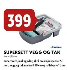 Byggmakker SUPERSETT VEGG OG TAK tilbud