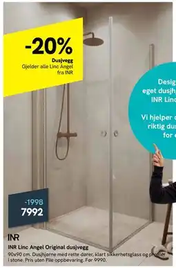 Bademiljø Dusjvegg tilbud