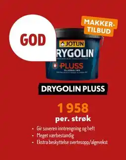 Byggmakker DRYGOLIN PLUSS tilbud
