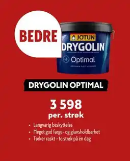 Byggmakker DRYGOLIN OPTIMAL tilbud