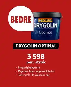 Byggmakker DRYGOLIN OPTIMAL tilbud