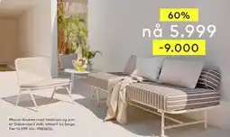 Skeidar Mocco daybed tilbud