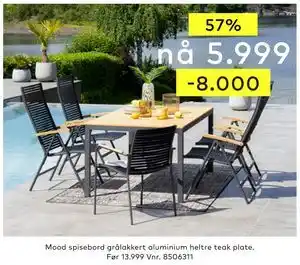 Skeidar Mood spisebord tilbud