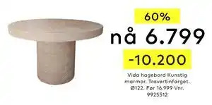 Skeidar Vida hagebord tilbud
