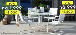 Skeidar Swing bord tilbud