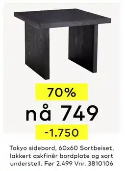 Skeidar Tokyo sidebord tilbud