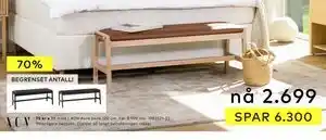 Skeidar XOV Aura benk tilbud