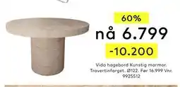 Skeidar Vida hagebord tilbud