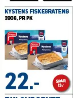 Price Lagerbutikk KYSTENS FISKEGRATENG tilbud