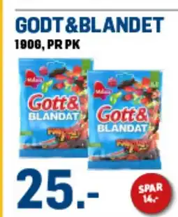 Price Lagerbutikk GODT&BLANDET tilbud