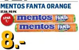 Price Lagerbutikk MENTOS FANTA ORANGE tilbud