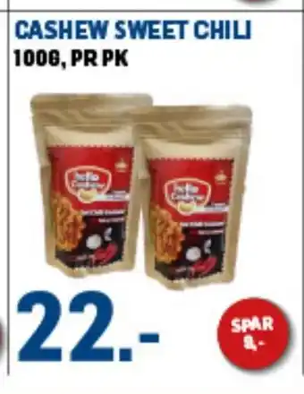 Price Lagerbutikk CHEEZ DOODLES CASHEW SWEET CHILI tilbud