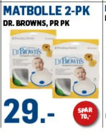 Price Lagerbutikk MATBOLLE 2-PK tilbud