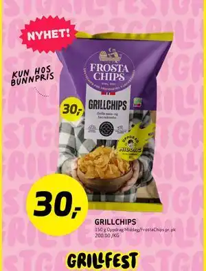 Bunnpris Grillchips tilbud