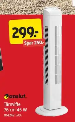 Jula Tårnvifte 76 cm 45 W tilbud