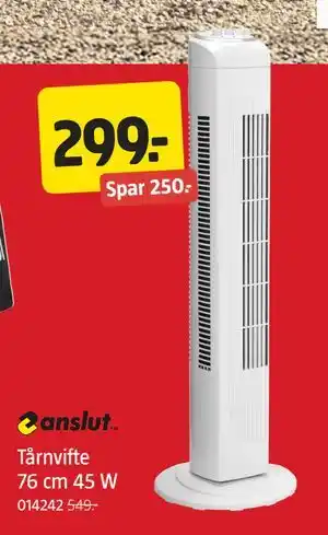 Jula Tårnvifte 76 cm 45 W tilbud
