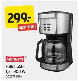 Jula Kaffetrakter 1,5 l 900 W tilbud