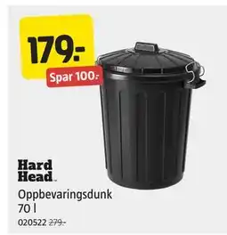Jula Oppbevaringsdunk 70 l tilbud