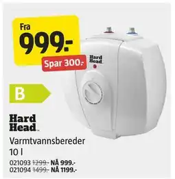 Jula Varmtvannsbereder 10 l tilbud