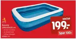 Jula Basseng 200x150x50 cm tilbud