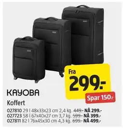 Jula Koffert tilbud