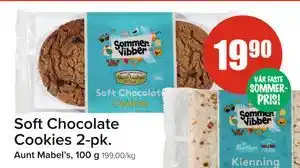 Spar Soft Chocolate Cookies 2-pk tilbud