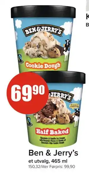 Spar Ben & Jerry’s tilbud