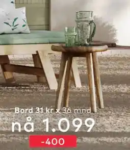Skeidar Lorient bord tilbud
