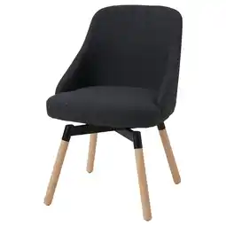 IKEA Janolof Snurrespisestol, Gunnared mørk grå tilbud