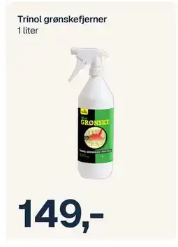 Jernia Trinol grønskefjerner 1 liter tilbud