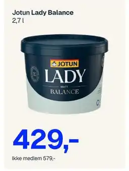 Jernia Jotun Lady Balance tilbud