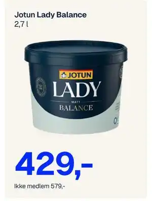 Jernia Jotun Lady Balance tilbud