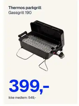 Jernia Thermos parkgrill Gassgrill 190 tilbud