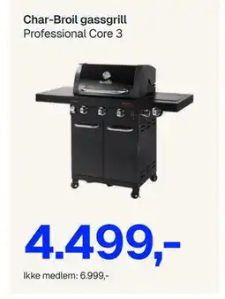 Jernia Char-Broil gassgrill Professional Core 3 tilbud