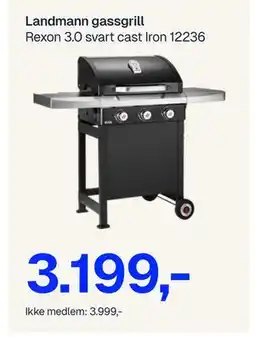 Jernia Landmann gassgrill tilbud