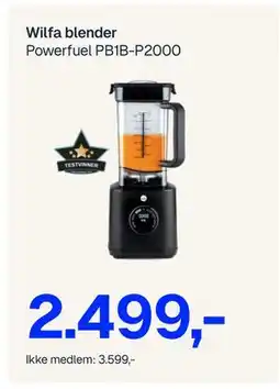 Jernia Wilfa blender tilbud