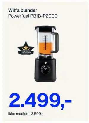 Jernia Wilfa blender tilbud