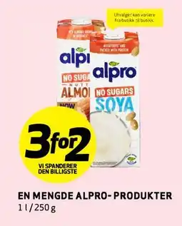 Bunnpris EN MENGDE ALPRO- PRODUKTER tilbud