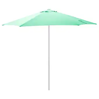 IKEA HÖgÖn Parasoll, lys grønn, 270 cm tilbud