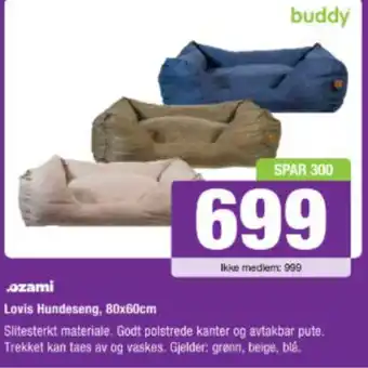 Buddy Lovis Hundeseng tilbud