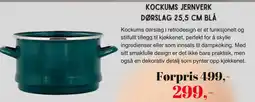 Kitch'n Kockums Jernverk dørslag blå tilbud