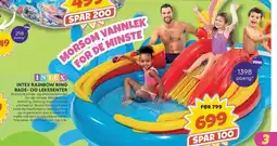 Extra Leker INTEX Rainbow ring bade- og lekesenter tilbud