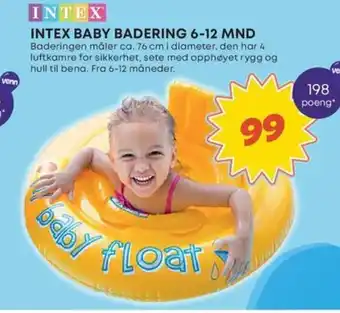 Extra Leker INTEX Baby badering tilbud