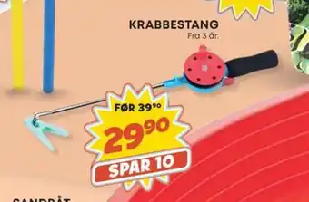 Extra Leker Krabbestang tilbud